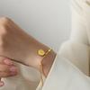 Trendy Chain Bracelet For Women Gold Color Link Chain Bangle Female  Jewelry Gift