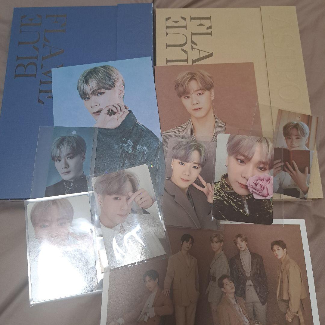 

[Б/У] ASTRO BLUE FLAME Мунбин торговая карточка закладка MOONBIN