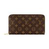Louis Vuitton Zippy Organizer Brązowy Monogram Płótno Portfele Damskie M62581