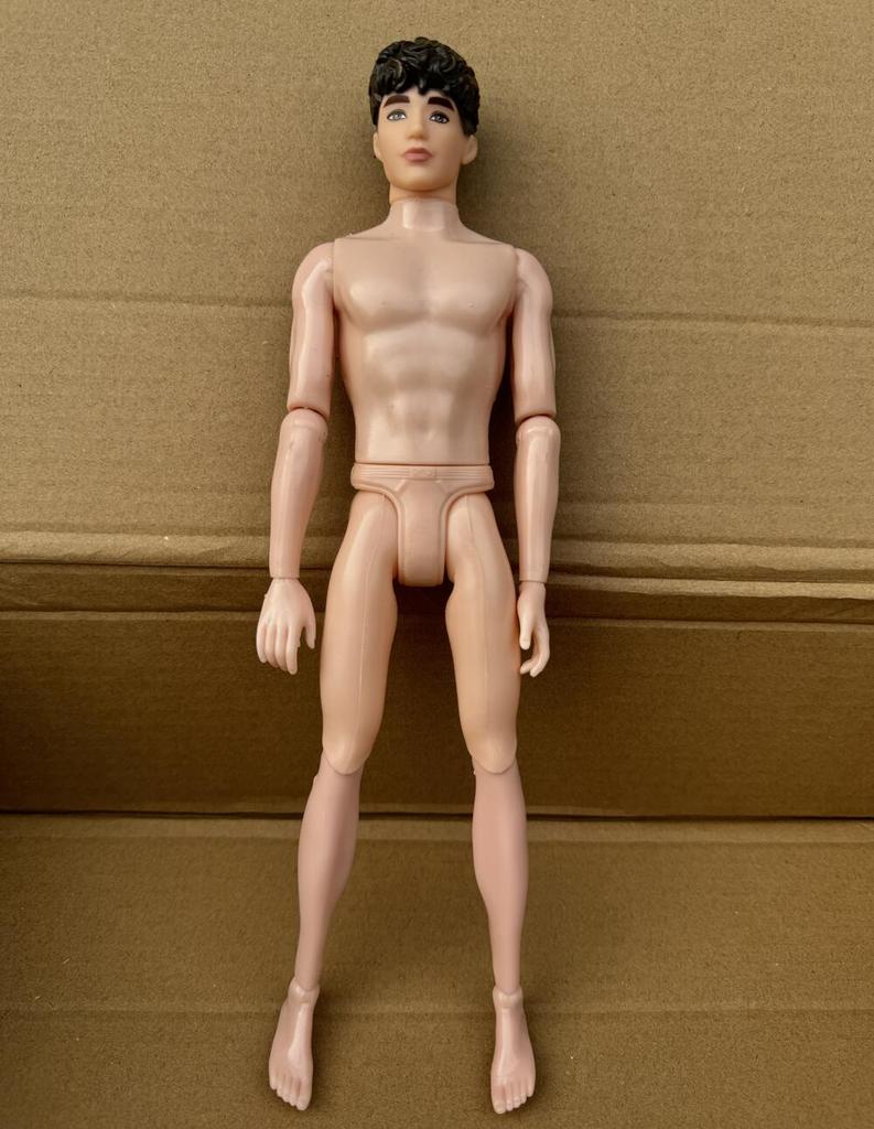 1/6 Jungenpuppe Männliche Figuren Gelenke Beweglich Solide 30cm Puppen Kinder DIY Spielzeug Geburtstagsgeschenke