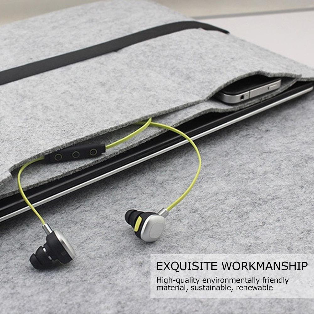 Work Trip Chemical Fiber Felt Bag Felt Fashion Laptop Bag Portable Handbag School