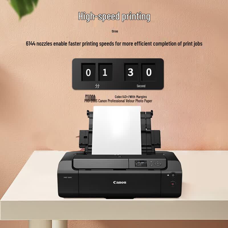 Canon PRO-200S A3+ Professional Photo Inkjet Printer CN plug (adapter included)