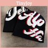 Fashion Cap Knit With Personalized Letter Pattern Design For Daily Casual Use
