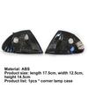 Corner Light Housing Anti-corrosion Replacement ABS Left/Right Turn Signal Lamp Bezel Shell 63136902765 63136902766 for BMW 3 Series E46 Sedan 98-01