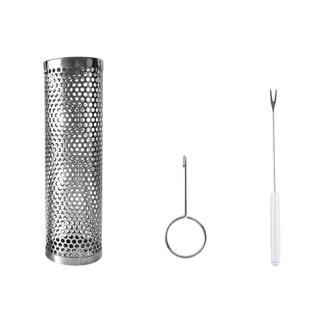 Panier Rotatif pour Grill BBQ en Acier Inoxydable 304 Tambour Roulant Pour Rôtissage et Grillade en Plein Air