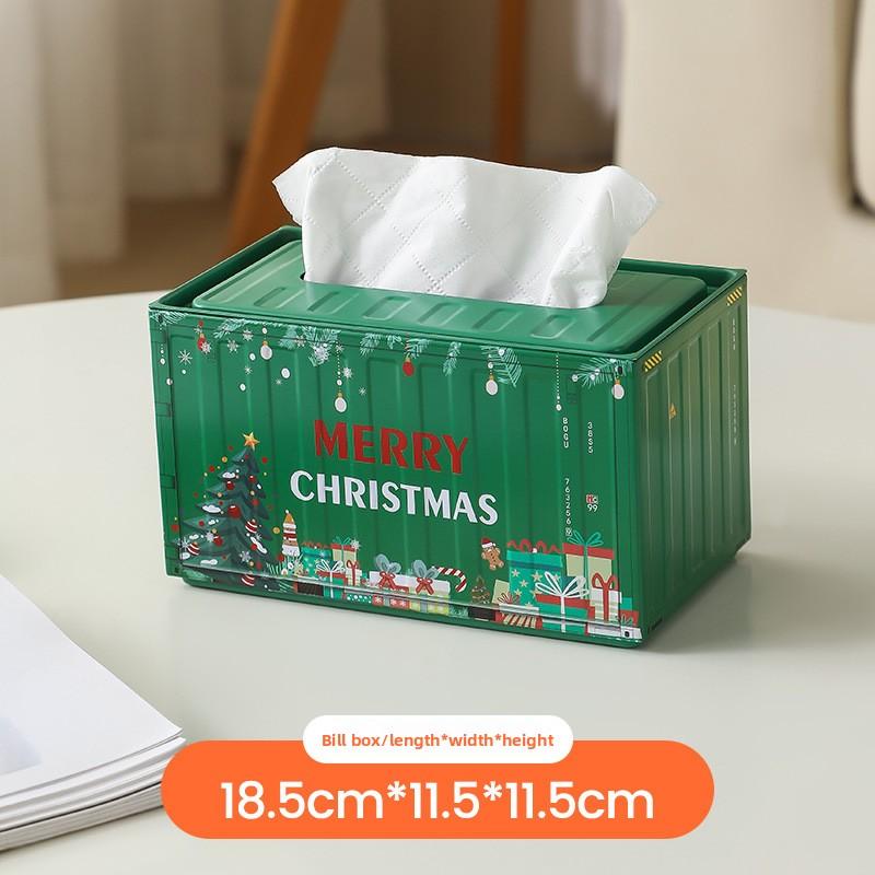 Paper Towel Box Container Iron-wrought Paper Drawer Box Tinplate Creative Paper Drawer Box Household Living Room Simple Style