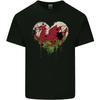 Love Flag Wales Welsh Football Rugby Kids T-Shirt Childrens
