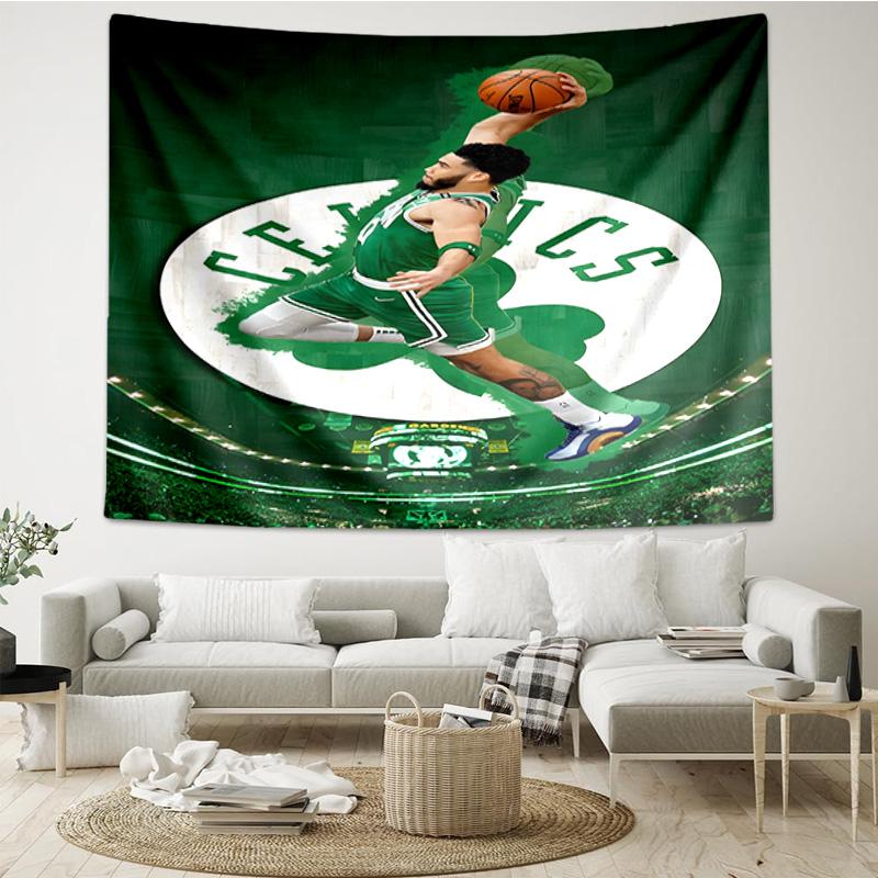 Boston Basketball Quick-Dry Tapestry Hanging for Bedroom,Livingroom, Playroom,Decor Art Room Wall Tapestry Holiday and Birthday Gifts