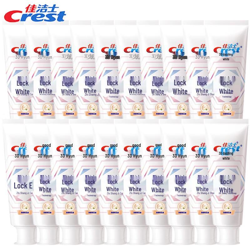 Crest Locking White Peach Blossom Toothpaste