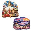 Nepal 3D Kühlschrankmagnete Aufkleber Tourismus Souvenir Kühlschrankmagnete Aufkleber Haus Küche Dekoration