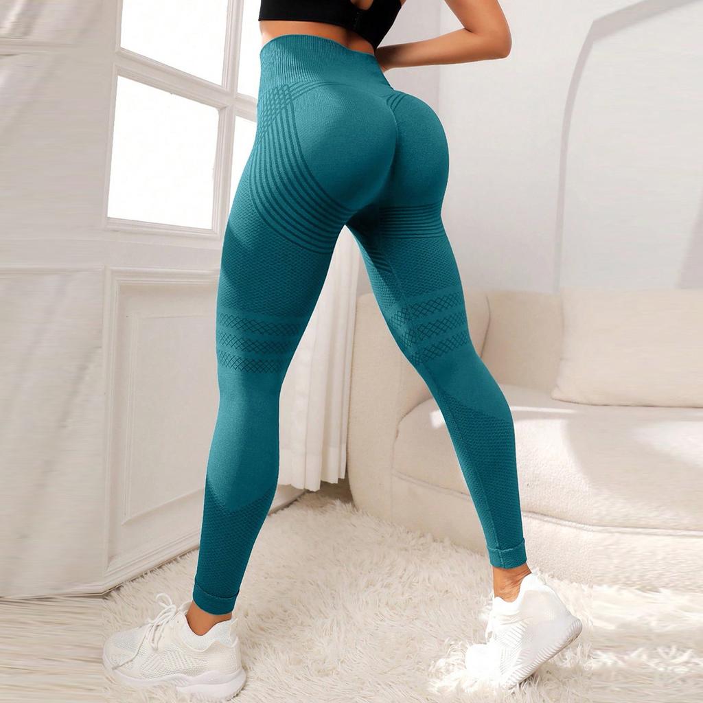 Women's Casual Seamless Hip Lifting Fitness Pants With Tight Fit And High Waist, Seach Hip Yoga Pants