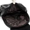 Rucsac-Geantă din Piele Ecologică Texturată cu Buzunar Frontal cu Clapetă Mâner Superior Rucsac Casual de Zi pentru Femei