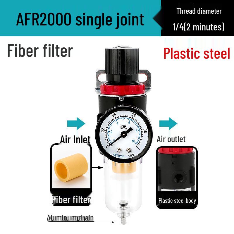 AFC2000 Luftdruckregelventil mit Öl-Wasser-Abscheider und AFR Druckminderfilter