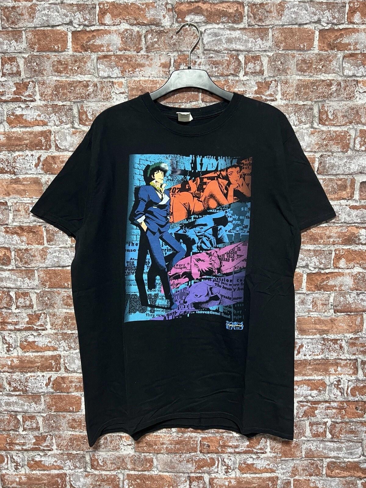 Cowboy Bebop 00s Vintage Anime Cartoon Tshirt 4XL