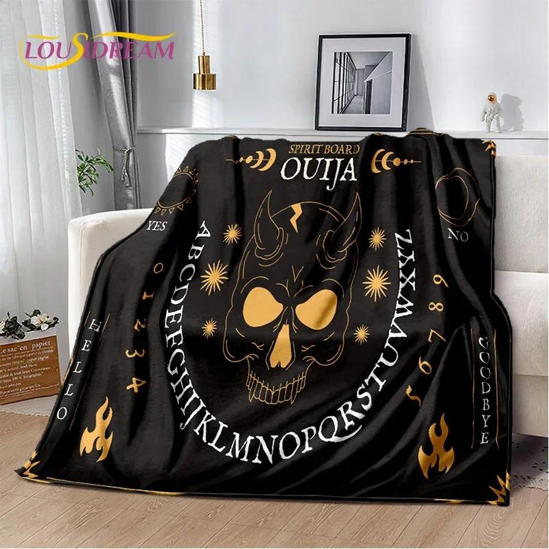Mysterious Tarot Sun Moon Mandala Magic Soft Flannel Blanket for Beds Bedroom Sofa Picnic,Throw Blanket for Outdoor Leisure Gift