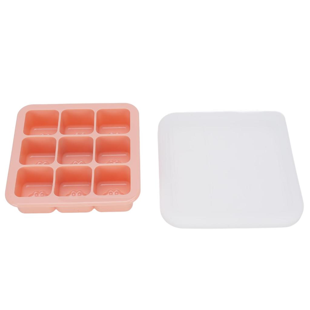 Silicone   Tray Multipurpose Flexible Easy Release Baby Food   Tray for Home Kitchen