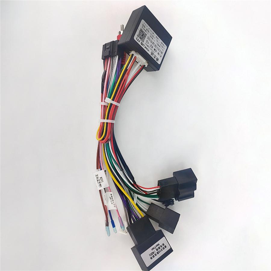 Car Audio 16pin Wire Harness With Canbus Box Set For 2016-2018 Chevrolet Sail 3
