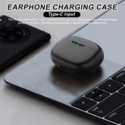 Ladeetui für JBL Vibe Beam 600mAh Bluetooth Kabellose Ohrhörer Ladebox LED-Anzeigen Ersatz Typ-C-Anschluss Keine Ohrhörer