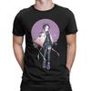 Anime Demon Slayer Shinobu Kocho T-Shirt Herren Baumwolle Neuheit T-Shirt Rundhals T-Shirts Kurzarm Kleidung Geschenkidee