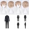 Danganronpa Byakuya Togami Cosplay Costume High Quality Black Jacket Pants Shirt