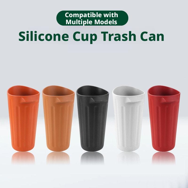 SEAMETAL Car Water Cup Holder Silicone Trash Bin Car Door Umbrella Storage Bin Interior Accessories for Truck SUV Sedan Vehicle
