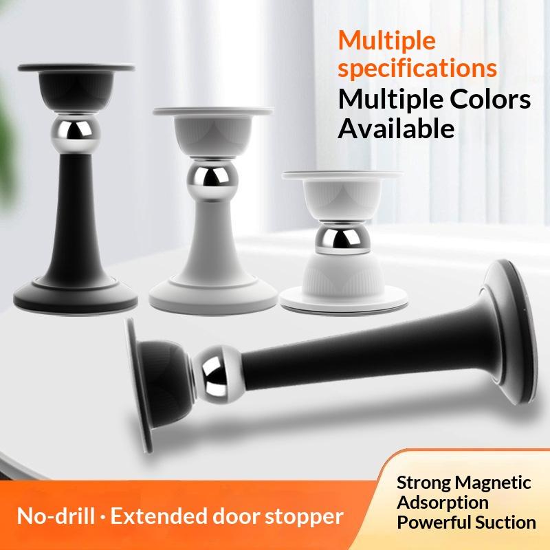 Magnetic Door Stop Strong Magnetic Suction No Drill Self Adhesive Door Holder for Home Bedroom Apartment Dorm Room