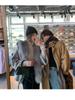 Women's Long Sleeve Wool Blend Coat Autumn Winter New Style Trendy Camel Color Hepburn Style Lady Fashion Coat