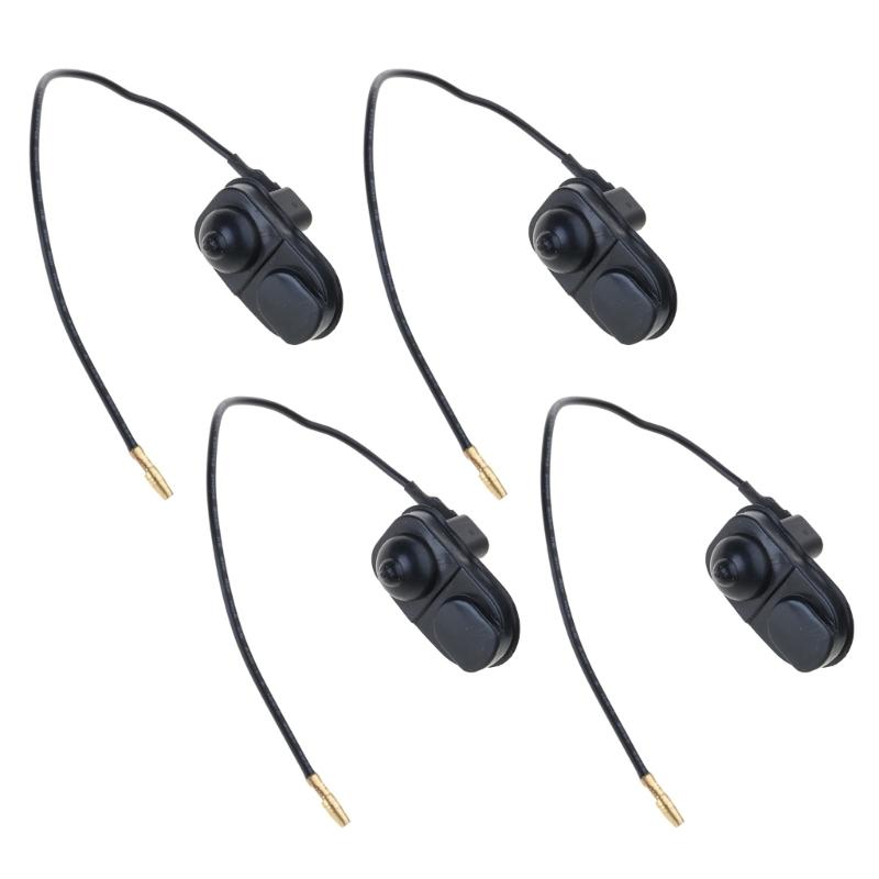 

Упаковка з 4 простих у користуванні кнопка вимикача лампи Багатофункціональна кнопка вимикача світла на дверях Кнопка легкого встановлення Перемикачі світла 1