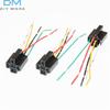 1/5 Pcs 5Pin Automotive Relay Socket Harness Connector Plug Bakelite Relay Base Seat for 12V 24V 4Pin 5Pin Auto Relay