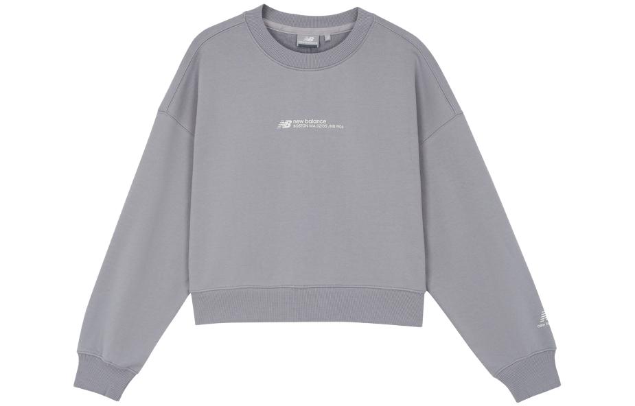 New Balance Sweatshirt Women s Gray 5CD37342-GR S