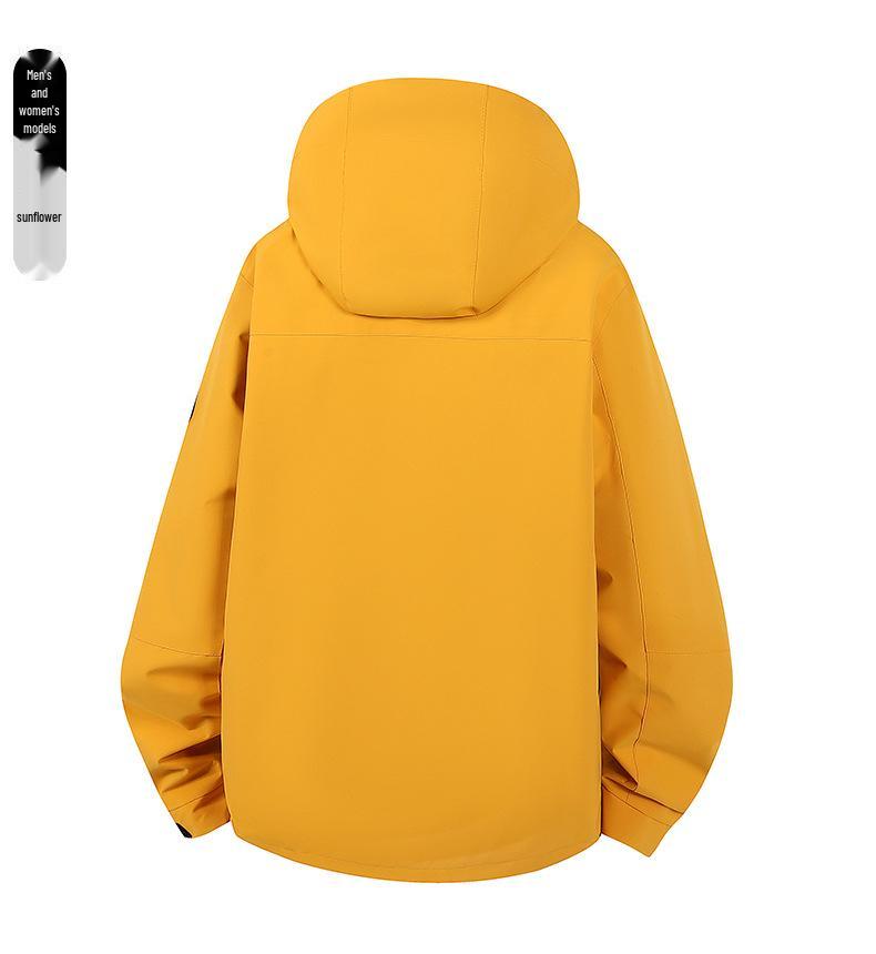 Unisex Winter 3-in-1 Shell Jacket Set for Couples - Mountaineering & Outdoor Workwear