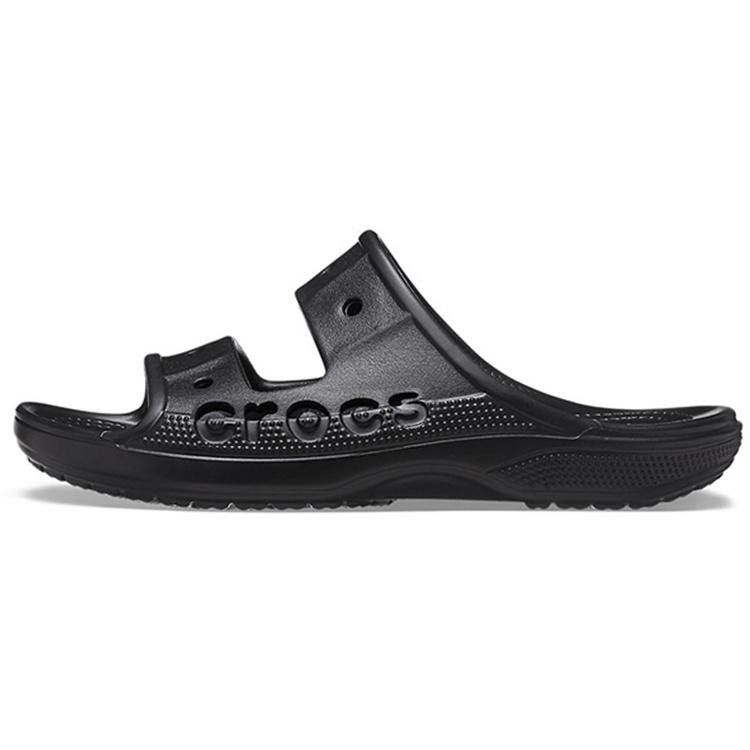 Crocs Fashion Casual Unisex Black Slippers Men s 207627-001 EU 36-37