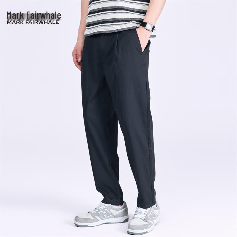 Mark Fairwhale Men s Anti-Wrinkle Straight-Leg Casual Pants 36