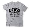 Dogs Because People Suck Funny Dog Owner Shirts Dog Humor Shirts