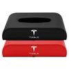 Car Sticker Tesla Car Center Console Tissue Box Auto Armrest Box Napkin Organizers For Tesla Model 3 Model S Model X Coil Mod WY