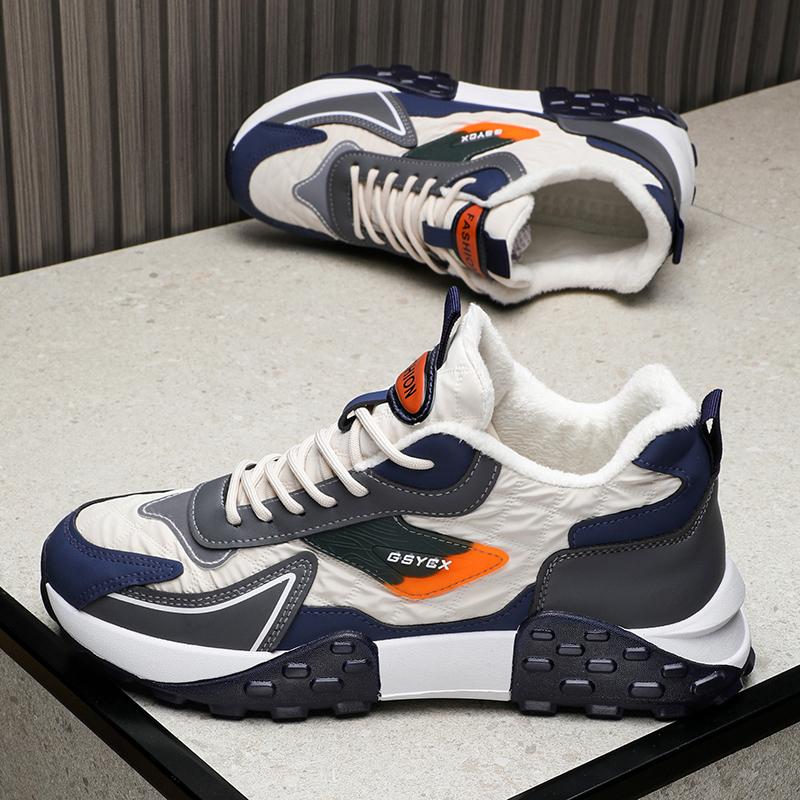 Male Sneakers High Quality Casual Running Shoes Winter Plus Size Cotton Shoes  New Sneakers Shoes for Men Luxury Platform