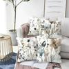 Home Decor Watercolor Floral Patterned Cushion Covers Pattern Cushion Cover Suitable For Sofa Bedroom Car Pillow Cover