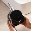 580ml Ceramic Hand Sanitizer Dispenser Bottle, Light Luxury High-end Bathroom Shower Gel, Shampoo Press Bottle Shampoo Dispenser