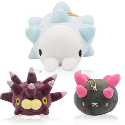 PokéMon Adorable Plush Set: Toxtricity (Amped Form) & Snom Stuffed Toy - Cute Electric & Ice Bug Bundle