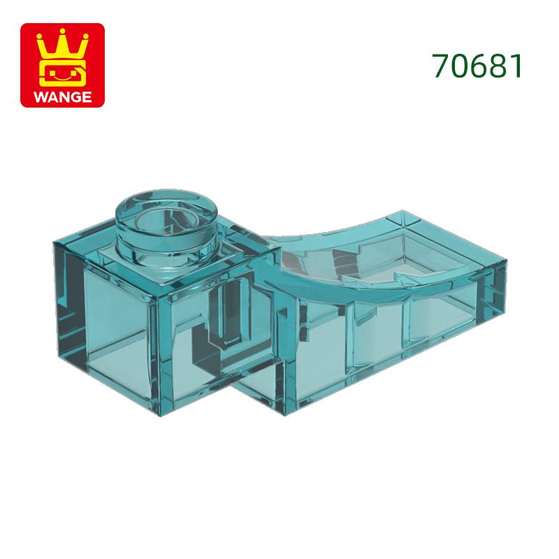 Non-Toxic 145Pcs/Lot 70681 Curved Arch Plates 3X1 Building Block Moc Color Accessories Compatible With Brick Diy Children'S Toy