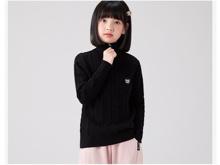 Girls' Fleece-Lined Slim Wide-Leg Winter Pants - Casual, Thick and Loose-Fit Trousers for Kids.