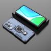 For vivo Y29 4G/T4x 5G Case Rotatable Ring Kickstand PC + TPU Shockproof Phone Cover