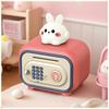 New Cartoon Kids Piggy Bank Password Lock Sound Light Induction Drop-resistant Coin Roll Money Saving Box Toy