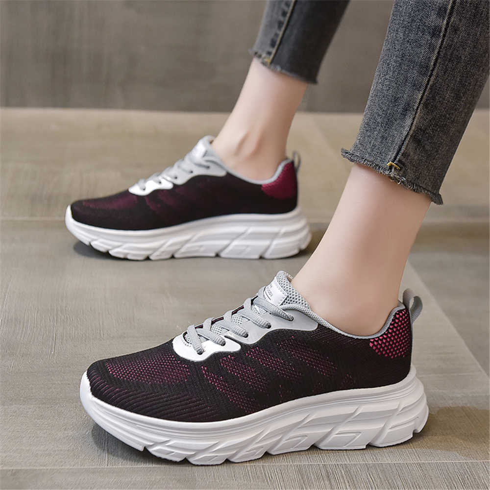 Fashion Thick Sole 40-41 New Summer Sneakers Woven Sheos Shoes Women Sports Basctt Sapatilla Tens Best New Style Boty Sports