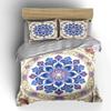 Blumenset Dekoration für Zuhause Weiche Bequeme Bettbezug Bettwäsche-Set Enthalten 1*Bettbezug & 2*Kissenbezüge Geschenk