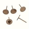 200-Piece Antique Bronze Soft Pad Nails 11x17mm for Furniture Sofa Wood Door Decorative Nails Wood Box Drum Jewelry