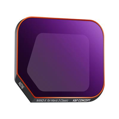 Konceptuální filtr pro DJI MAVIC 3 classic ND16 ND filtr Optické sklo AGC 28 vrstev Nano povlak Odolný proti vodě a skvrnám K&F