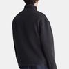 Calvin Klein Solid Color Simple Comfortable Zip Jacket Men Jackets Black 81QP405-001