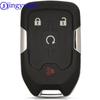 jingyuqin New Remote Car Key Shell Cover Case For Chevrolet Tahoe Silverado Suburban GMC Sierra Acadia Terrain Yukon