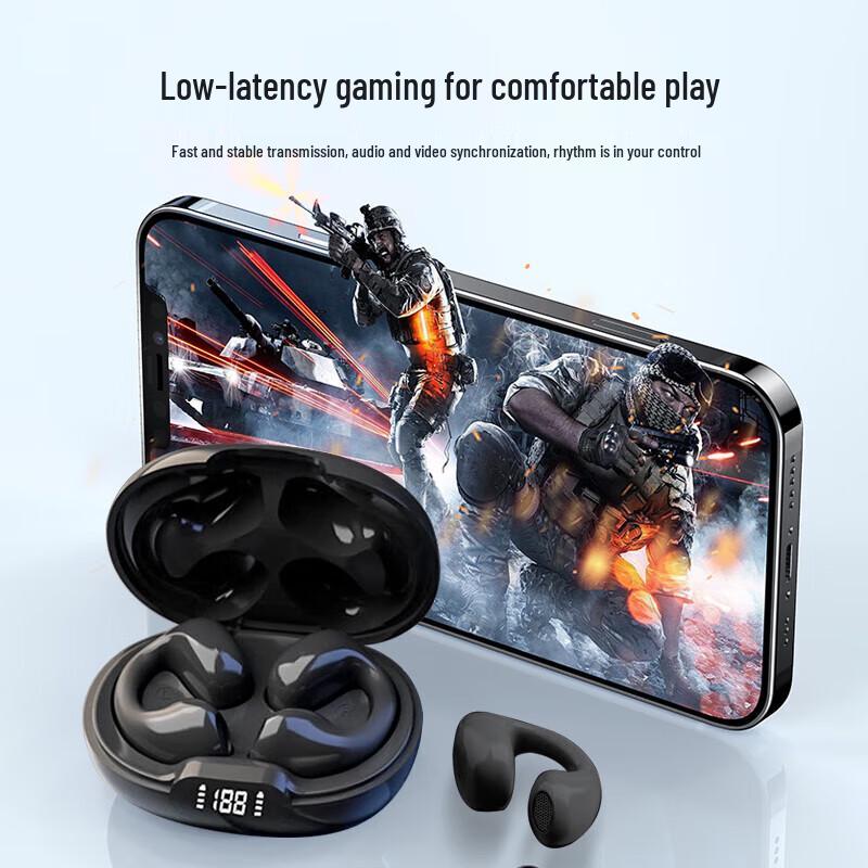 Ecola ER27BK Clip-Ear Bluetooth Headset